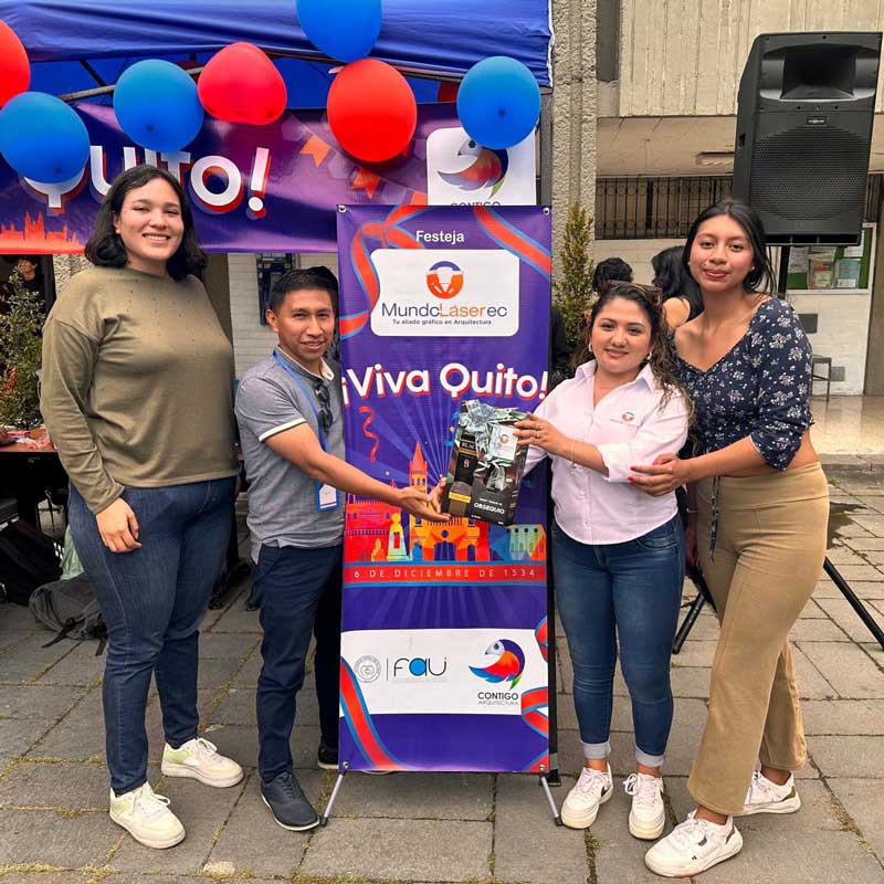 Evento donde estuvo Mundo Láser EC